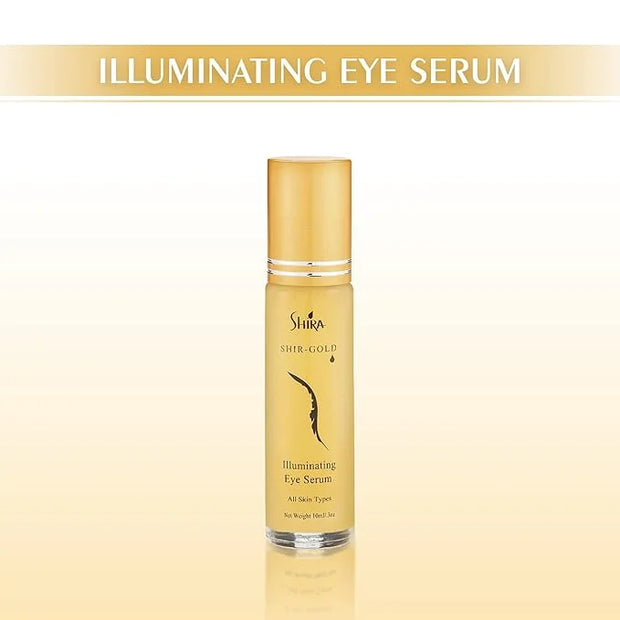 Shir-Gold Illuminating Eye Serum HelpsTo Reduce Fine lines and Dark area around EyesHydrates Eye AreaSuits All Skin Types ...