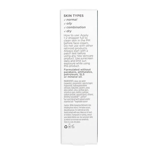 Face Serum by Pacifica - Clean Shot Retinoid 3% Solution with Bakuchiol – Anti-Aging Facial Serum with Advanced Retinoid C...