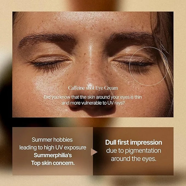 20,000 PPM CAFFEINE SHOT Collagen Eye Cream with Niacinamide for Firming Under Eyes, Dark Spots, Puffy Eye Bags, Fine Line...