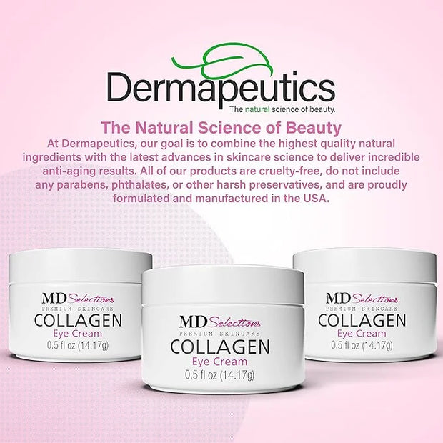Eye Lift Cream | Eye Cream | Anti-Aging Collagen Eye Cream for Wrinkles, Under Eyes Treatment for Men and Women, 0.5 Fl Oz...