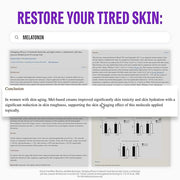 Time Return Melatonin Cream Toner | Moisturizing Facial Toner for Sensitive Skin | Clarifying & Calming Toner for Face | H...