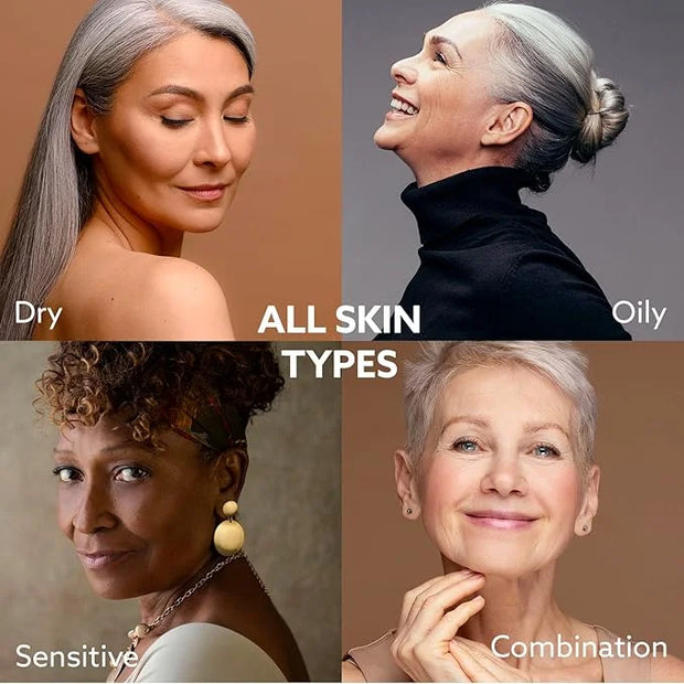 ANSDUR Super Vitamin C Serum for Women over 70: Hyaluronic Acid Serum for Face, Dark Spot Remover and Wrinkle Reduction - ...