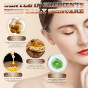 Luxurious Hydrating Skincare Gift Set with Cordyceps Extract - Includes Face Cleanser, Balm, Eye Cream, and 4-Piece Essenc...