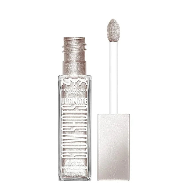 NYX PROFESSIONAL MAKEUP Ultimate Glow Shots, Liquid Eyeshadow, Long-Lasting Shimmer Eye Shadow with Vitamin C - Come Thru ...