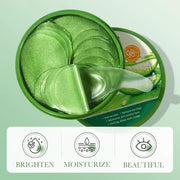 Under Eye Patches, 60PCS Aloe Vera Under Eye Mask for Dark Circles and Puffiness, Under Eye Gel Pads Improve Under Eye Bag...