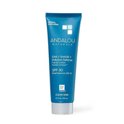Andalou Naturals Daily Shade Face Sunscreen, SPF 30 Zinc Oxide Mineral Sunscreen, Sun + Pollution Defense Face Lotion, Hel...
