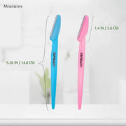 G&P BEAUTY Precision Face & Eyebrow Dermaplaning Kit - 3 Exfoliating Razors with Precision Covers for Women, ideal Gift. -...