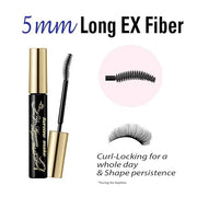 HEROINE MAKE by KISSME Mascara Duo Set | 2 Full-Size - Long & Curl Up Waterproof Mascara Black, Lengthening & Volume Fiber...