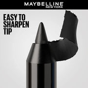 MAYBELLINE New York Tattoo Studio Long-Lasting Sharpenable Eyeliner Makeup Pencil, Glide on Smooth Gel Pigment, 36 Hour We...