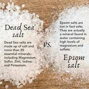 One With Nature 100% Pure Dead Sea Salt, 5Lb - Fine Bath Salts for Soaking, Body Exfoliator, Acne Treatment, 21 Essential ...