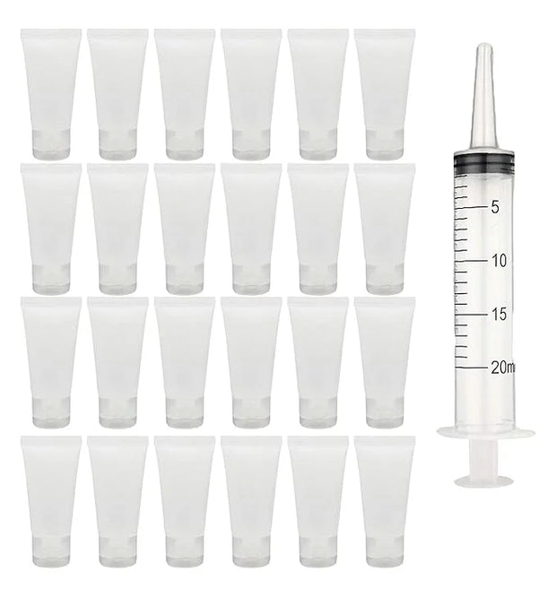 (24pcs per pack) 100ml CLEAR Empty