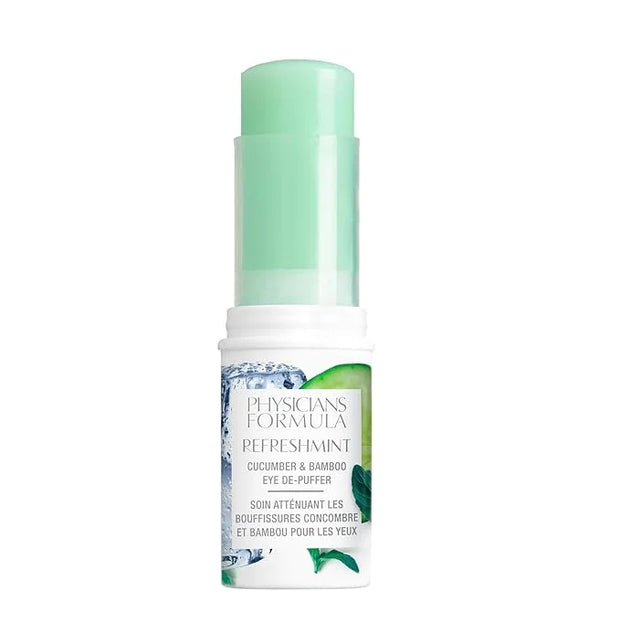 Physicians Formula RefreshMint Cucumber & Bamboo Eye De-Puffer Stick | Under Eye Cream for Dark Circles and Puffiness | De...