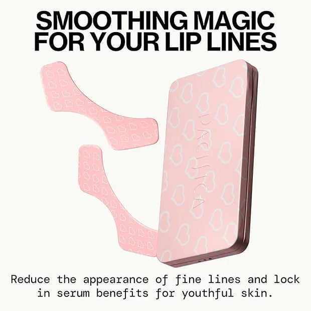 Pacifica Beauty Reusable Lip Line Mask, Skincare, Silicone Mask, For Fine Lines and Wrinkles, Lift and Firm, Pair with Ser...