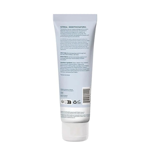 ATTITUDE Hair Conditioner for Sensitive Dry Scalp, Soothing Oat, Naturally Derived Ingredients, Dermatologically Tested, V...