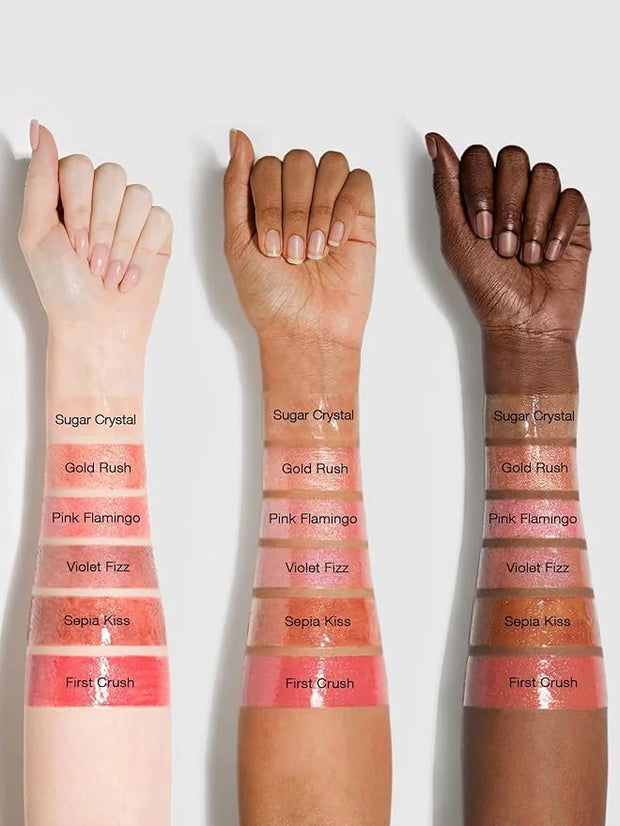 SHEGLAM Pout-Perfect Moisturizing Solid Lip Gloss Shimmer Lip Plumper - First Crush - Product Image