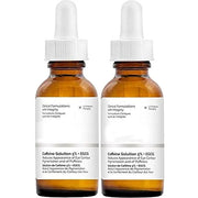 Two Pack Caffeine Solution 5% + EGCG, Depuffing Eye Serum for Dark Circles and Tired Eyes with Honey Hand Cream Bundle - P...