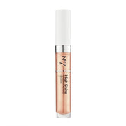 No7 High Shine Lip Gloss - Honey Bloom - Moisturizing, High-Shine Lip Gloss with Jojoba Oil for Lips - Hydrating, Longwear...