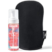 Mystic Tan Self Tanning Bundle: Wake-Up Tan Self Tanner Water Mousse 5.5 fl. oz. + Streak Free Tan Applicator Mitt - Hyalu...