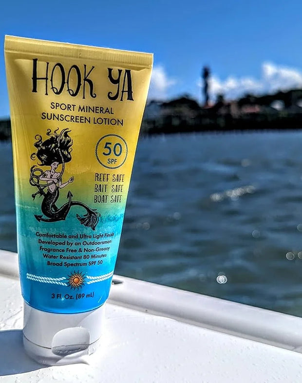 Hawaii Reef Compliant, Non-Nano Mineral Sunscreen 3oz Travel Size, (2) Pack 6oz Total, UVA/UVB Protection, Octinoxate & Ox...