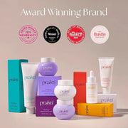 Prakti RaniRitual Daily Essentials Skincare Set with Face Cleanser, Exfoliator, Hydrating Serum and Moisturizer, Complete ...