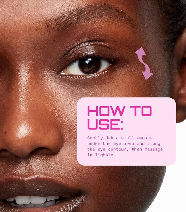 MAKE Beauty Orbital Balm - Hydrating Under Eye Cream for Dark Circles, Puffiness and Wrinkles. Illuminating Formula, Firmi...