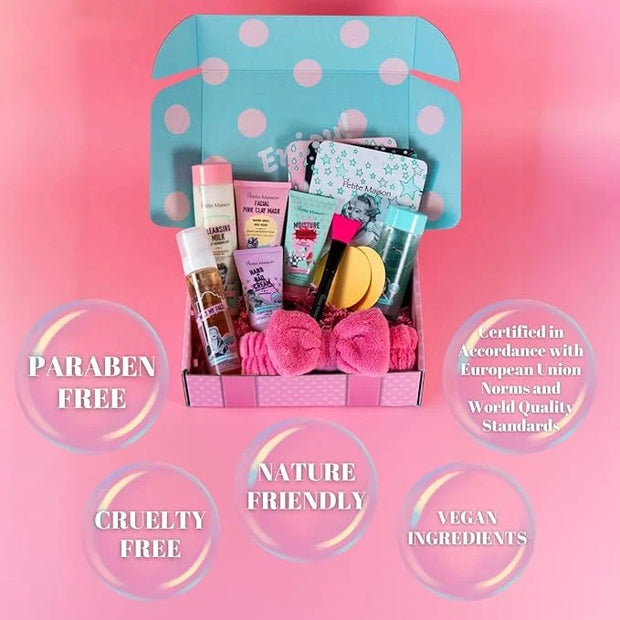13-Piece Pampering Gift Set for Teen Girls and Women - Skincare Products in Stylish Gift Box - Great Birthday and Facial G...
