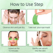 Under Eye Patches, 40 Pairs Eye Mask for Dark Circles, Puffy Eyes, Undereye Bags,Wrinkles,Eye Mask Patches with Aloe Vera,...