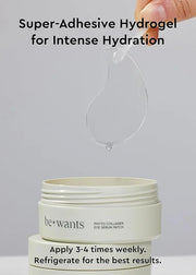 Bewants under eye patches for puffy eyes, Korean under eye mask with vegan collagen and 71.9% bamboo water, patches for da...