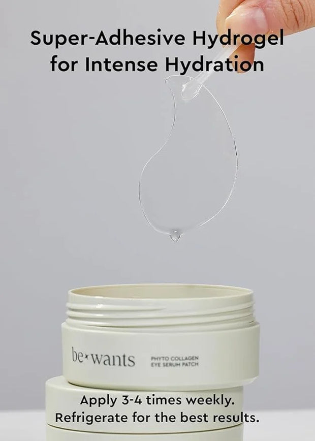 Bewants under eye patches for puffy eyes, Korean under eye mask with vegan collagen and 71.9% bamboo water, patches for da...