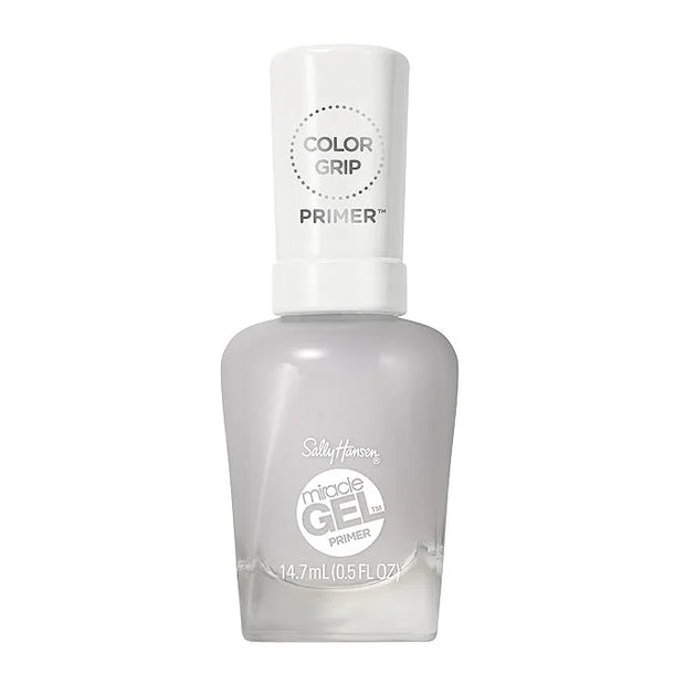 Sally Hansen Miracle Gel™, Color Grip Primer and Base Coat, Long Lasting, Gel-Like Formula, No UV Lamp Needed, Clear Nail ...