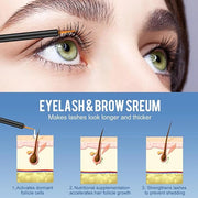 Enhancing Eyelash & Brow Serum, Advanced Formula for Fuller Lashes, 0.14 oz - Product Image