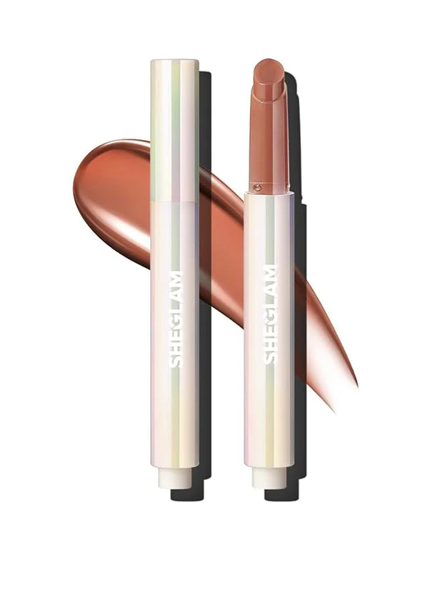 SHEGLAM PoutPerfect Moisturizing Solid Lip Gloss Non Sticky Lipstick with Coconut Oil - In Bloom - Product Image