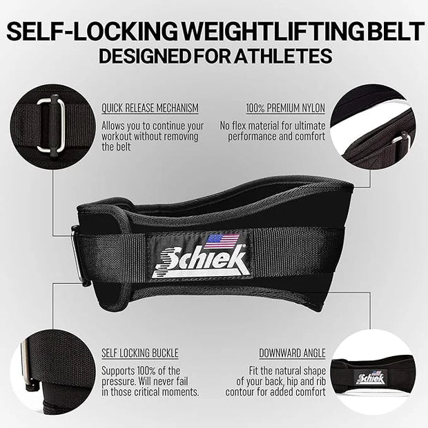 IRON GAME 2004 Lifting Belt Black Medium (Black - Product Image