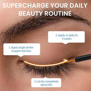Advanced Lash Serum for Eyelash Growth: Eyelash Enhancing Serum to Grow Longer Fuller and Thicker Looking Eyelashes - Vega...