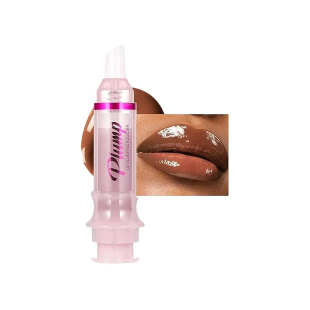 Lip Plumping Lip Gloss, High-Shine & Volumizing Lip Plumping Lip Glass Mirror Lip Glaze Lip Makeup, Long-lasting moisturiz...