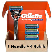 Gillette Fusion ProGlide Razor for Men, Handle + 4 Blade Refills - Product Image