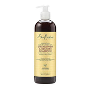 SheaMoisture Strengthen and Restore Shampoo for Damaged Hair Strengthen & Grow to Cleanse and Nourish 24 oz - Product Image