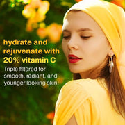 Double Size (2OZ), 20% Vitamin C Serum for Face with Hyaluronic Acid, Face Serum Vitamin C, Vitamin C for Face Serum for W...