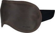 Hide & Drink, Unisex Sleep Eye Mask, Light Blocking for Sleeping, Handmade from Full Grain Leather - Bourbon Brown - Produ...