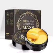 24K Gold Under Eye Treatment Mask, Dark Circle and Anti-Wrinkle, Hydrating eye mask, Puffiness & Eye Care, Collagen,Hyalur...