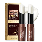 2PCS Retinol Eye Stick - Retinol Eye Cream Anti Aging - Under Eye Cream for Da rk Circles - Serum for Puffiness and Bags u...