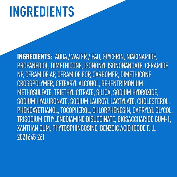 CeraVe Ultra-Light Moisturizing Gel, Hydrating Gel Face Moisturizer with Ceramides, Niacinamide, Hyaluronic Acid, Fragranc...