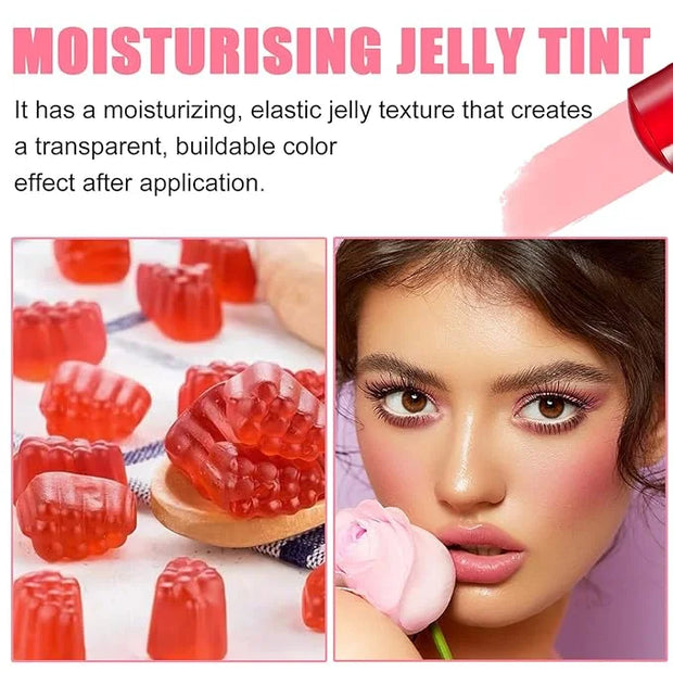 2Pcs Cooling Water Jelly Tint,Moisturizing Lip Tint Jelly Cooling