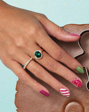 Sally Hansen Miracle Gel™, Holiday Dreams Crumb True, Long Lasting, Gel-Like Formula, No UV Lamp Needed, Brown Glitter Nai...