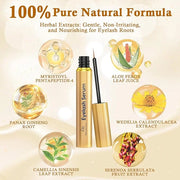 Premium Eyelash Growth Serum: Advanced Vegan Formula for Longer Thicker Lashes – Natural Safe Ingredients in 3ML - Product...