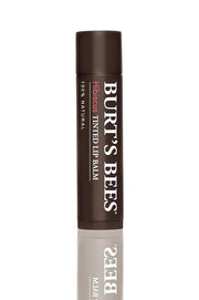 Burt's Bees 100% Natural Tinted Lip Balm, Hibiscus with Shea Butter & Botanical Waxes – 1 Tube - Product Image