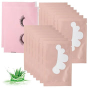 100 Pairs Eyelash Extension Gel Patches Kit, Lash Extension Lint Free Under Hydrogel Eye Mask Pads Beauty Tool with Case (...