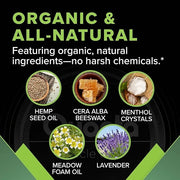 Intensive Sore Joint & Muscle Balm - Deeply Penetrating Joint and Muscle Rub with Enhanced Absorption Arnica and Hemp Extr...