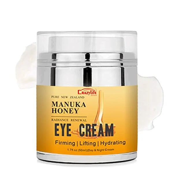 Manuka Honey Eye Cream Anti-aging Eye Cream Anti-wrinkle Under Eye Cream Fades Fine Lines Lifting and Firming Improve Dark...
