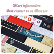 15 Pack Ice-cream Lip Gloss Tube Boxes Packaging, Pink Lip Gloss Boxes for 2.68x1.62 Inch Ice Cream Shaped Empty Lipgloss ...